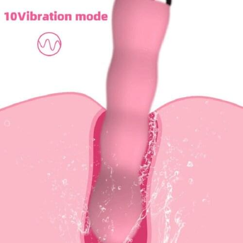 G Spot Frequency Conversion Massage Stick Silicone Wireless Vibrator Clitoris Erotic Toy Gay Sex Vibrator Female Masturbation