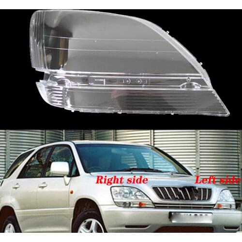 Front Headlamps Transparent Lampshades Lamp Shell Masks Headlights Cover Lens Headlight Glass For Lexus RX300 1998-2002