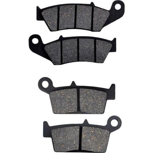 Motorcycle Front and Rear Brake Pads For Kawasaki KLX 250 300 400 KX 250 FA125 FA131