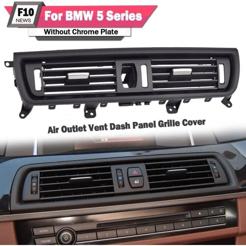 RHD Front Console Grill Dashboard Dash AC Air Conditioner Vent Replacement for BMW F10 518d 520d 520i 530d 535i 550i