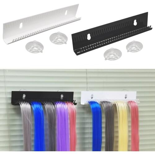 Professional Hair Extension Storage Holder Rack Hanger for Braiding Weaving Hair Extensions Holder Rack Accessory