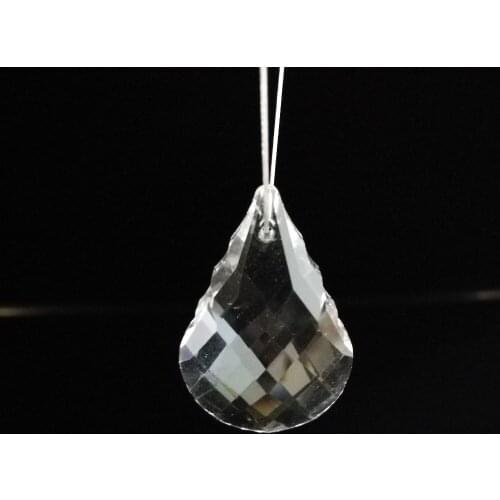 FREE SHIPING Transparent 38mm NEW Crystal Shape Of Crystal Chandelier Pendants/Crystal Curtain Pendants
