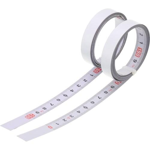 Self Adhesive Tape Measure Inch&Metric Miter Saw Scale Measuring Ruler 1/2/3/4/5M For T-track Router Table Saw Woodworking Tools