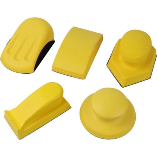 5"/6" Sanding Disc Abrasive Belt Sanding Pad Sand Paper Holder Grinding Disc Sanding Block Polish Tools