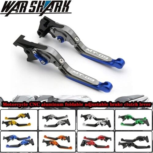 For Yamaha MT-09 2015-2020 Motorcycle Accessories Folding Extendable Adjustable Brake Clutch Lever CNC