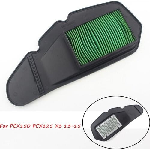 Motorcycle Replacement Air Intake Filter Cleaner Element Motorbike Air Filter For Honda PCX125 PCX150 X3 PCX 125 150 2013-2015