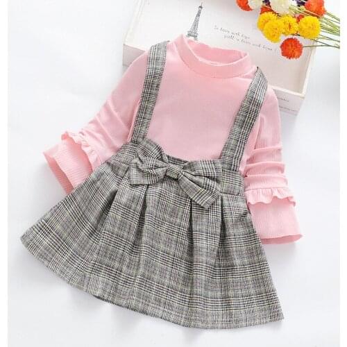 Student Clothes Newest Cotton Stripe Summer Dress for Girl 2021 Baby Girl Clothing Childrens Dress Solid Color Princess Dress