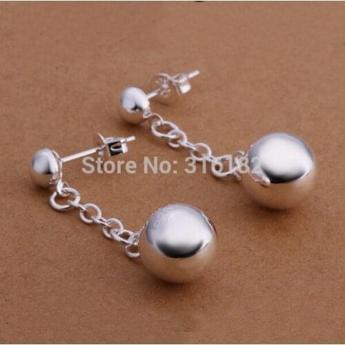 Wholesale fashion jewelry Earrings , M925 Silver color Earrings . Nice Jewelry. Good Quality EE279