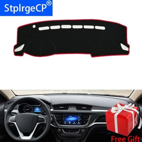 For GEELY EMGRAND EC7 2017 2018 dashboard mat Protective pad Shade Cushion Pad interior sticker car styling accessories