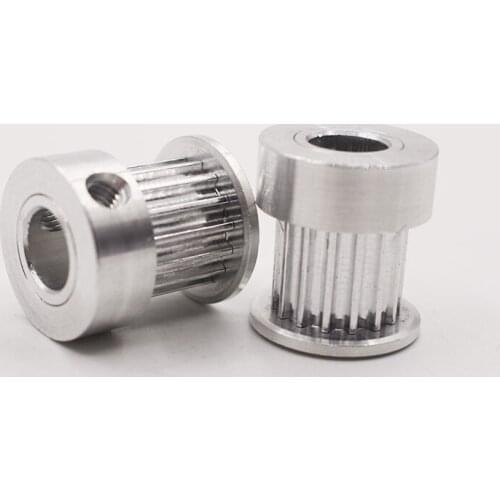 Aluminum Alloy BF Type 3M 14 Teeth 3/3.175/4/5/6/6.35/7mm Inner Bore Timing Pulley 11mm Width 3mm Pitch Synchronous Wheel