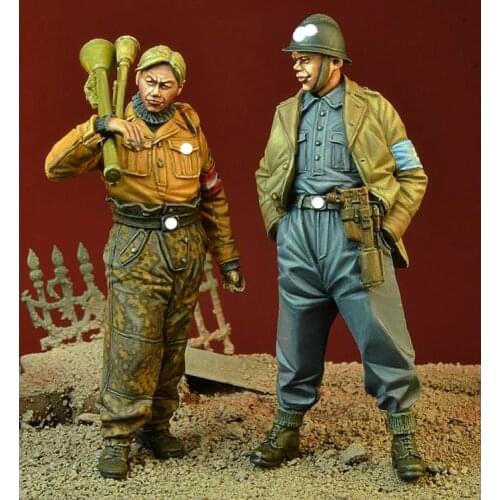 1/35 "The Last Order" vol. 4, Resin Model Soldier GK, Military theme, Unassembled and unpainted kit