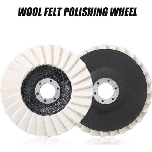 1PC 125mm 5" Polishing Wheel Angle Grinder Buffing Wheel Metal for Boat Car Polish Buffer Drill Wheel Polisher