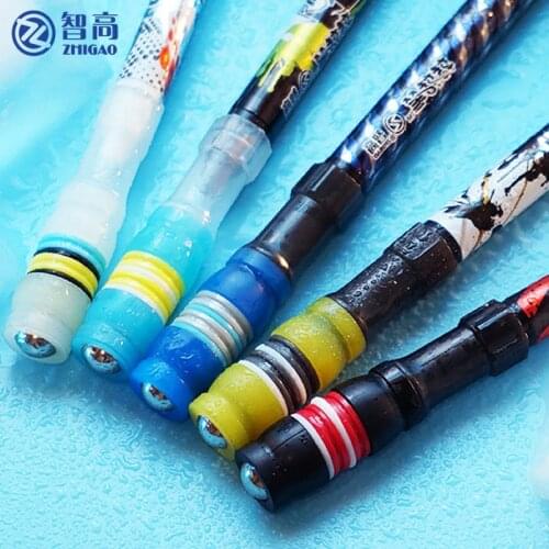 1PC Non Slip Pen Spinning Pen Mod Multi Function Pen coated kids School Supplies Writing Finger Toy Pens Rolling Random Color