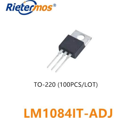 100PCS LM1084IT-ADJ LM1084IT TO-220 MADE IN CHINA