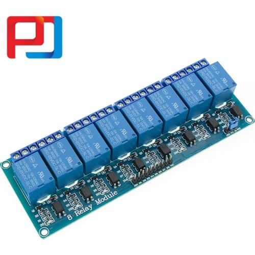 10pcs With optocoupler 8 channel 8-channel relay module relay control panel PLC relay 5V modul