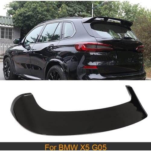 Gloss Black Rear Roof Spoiler Wing for BMW X5 G05 2019 2020 Car Rear Trunk Roof Lip Wing Spoiler ABS