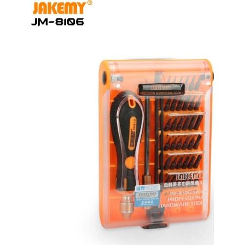 JAKEMY 38 IN 1 Precision MIni Screwdriver DIY Tool Set for Cellphone Computer Camera Repair Disassemble