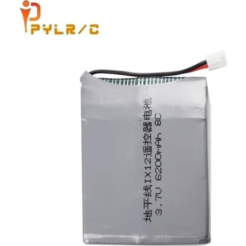 3.7V 6200mAh 8C lithium battery for Spektrum Horizon iX12 model aircraft Remote Control Spare Part 2S Rechargeable Battery