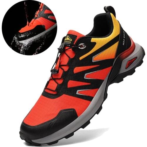 Hiking Shoes Men sneakers Trekking Mountain Climbing shoes Backpacking Non-slip walking Sneaker Waterproof jogging shoes damping