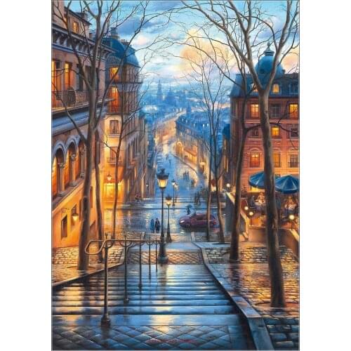 Embroidery Counted Cross Stitch Kits Needlework - Crafts 14 ct DMC Color DIY Arts Handmade Decor - Spring Morning