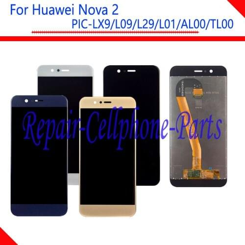 5.0'' New Full LCD DIsplay + Touch Screen Digitizer Assembly For Huawei Nova 2 PIC-LX9 PIC-L09 PIC-L29 PIC-L01 PIC-AL00 PIC-TL00
