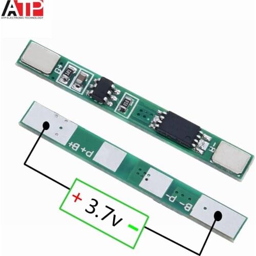 10PCS Great IT 1S 3.7V 3A li-ion BMS PCM battery protection board pcm for 18650 lithium ion li battery