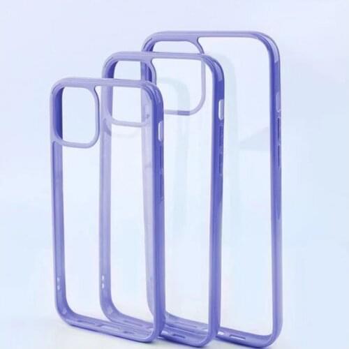 For iPhone 12 mini 11 Pro Max 6 7 8 S Plus Xr X Xs Transparent Blank Phone Case for Resin Vinyl DIY Clear Phone Case Blanks