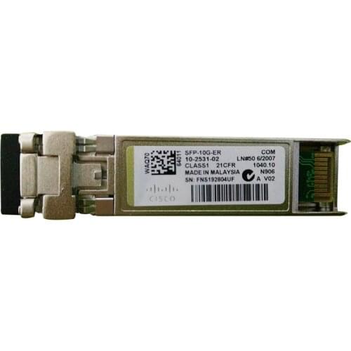SFP-10G-ER For CISCO 10G SM SFP+ 40KM 1550nm Original Fiber Optical Module Transceiver