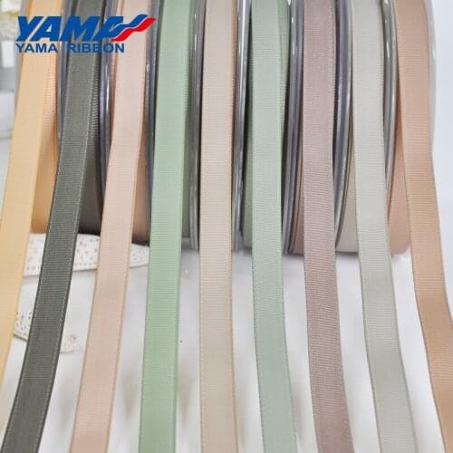 YAMA 1/8 inch 3mm 350yards/lot Dark Brown Series Wholesale Grosgrain Ribbon for Diy Dress Accessory House Wedding Decoration