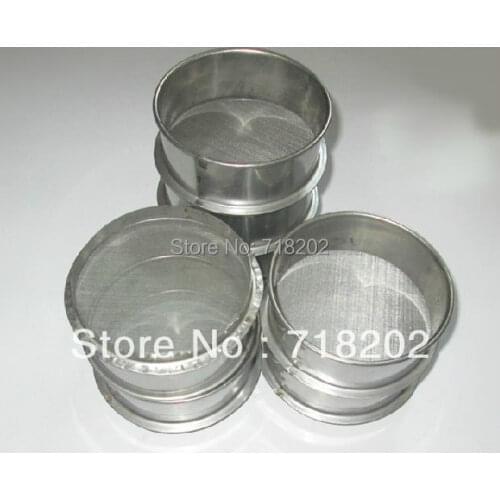 15cm*5cm 15micron stainless steel test sieve/ standard test sieve/ laboratory sieve(hand made with welding point)