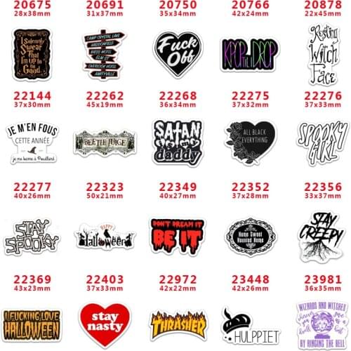 DIY Craft Supplies cartoon character flat back planar resins 30 pieces,Hallowmas ,PR20675