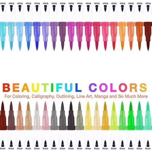 100 Colors Sketch Marker Pen Double Head For Artist Animation Marker Copy Oil Touchcool Paint Pens