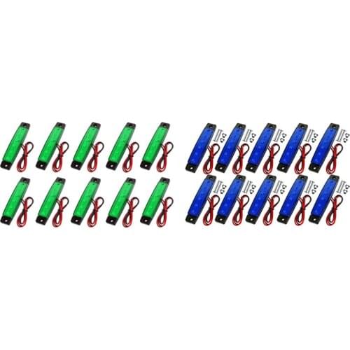 10X Led Rock Lights, Strip Lights,Wheel Well Lights,Waterproof 6 Led Car Lights Kit for Jeep,Offroad,Truck,RV,Ford