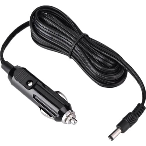 3 Meter / 9.8 Feet 12V DC 5.5mm X 2.1mm Car Cigarette Lighter Power Plug Cord Adapter Cable Cigarette Lighter Car Charger