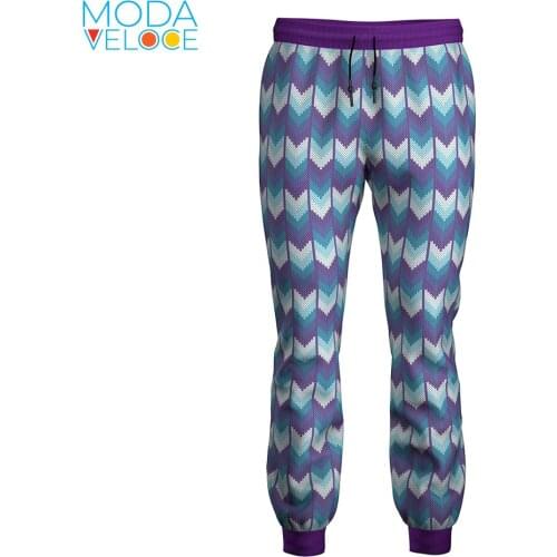 3d print tech Chevron Italian Classic Knitted ZigZag Argyle Mens Joggers Casual Pants Fitness Men Sportswear Tracksuit Bottoms