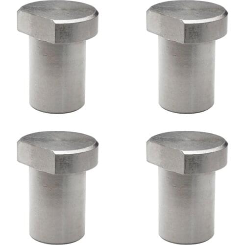 4Pcs Workbench Stoppers, Stainless Steel Limit Tenon Blocks, Fixed Woodworking Table Accessories