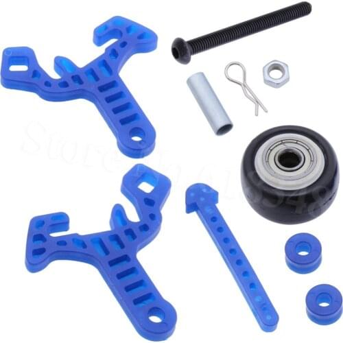 5 Sets Stunt Tires Wheel Anti roll Mount High Speed for RC 1/10 HSP Monster Truck BRONTOSAURUS Pro 94111 94188