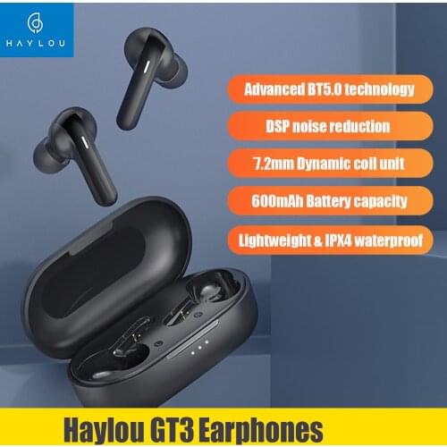 Haylou GT1 XR True Wireless Gaming Headsets Stereo Bluetooth 5.0 Earphone QCC3020 AptX+AAC Sweatproof Sports Earbuds with Mic