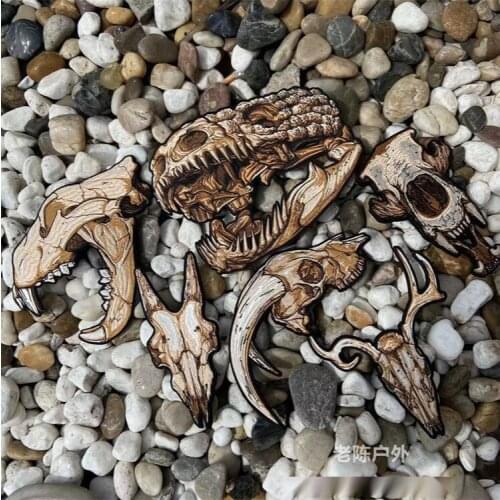 D.E.A.D. Large Dinosaur Fossil Morale Stamp MAGIC TAPE