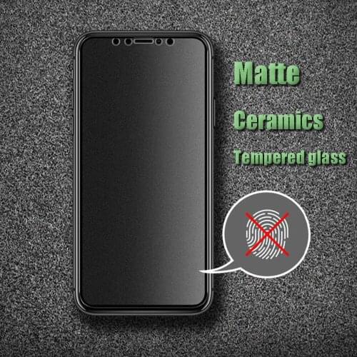 Matte Ceramics Tempered Glass For VIVO S1 PRO V15 V17 V9 V19 V20 V21 PRO SE YinNi Y7S Y9S Frosted 9D Full Cover Screen Protector