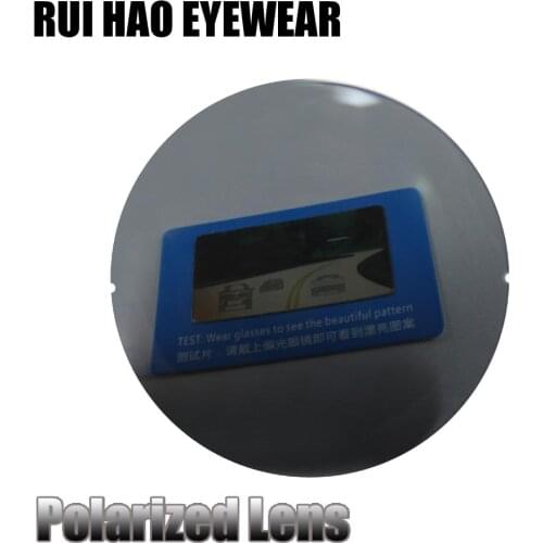 Optical Polarized Lens 1.56 Index Grey Resin Lenses HC Polarized Glasses Lens Eyewear Sunglasses Myopia Presbyopia Eyeglasses