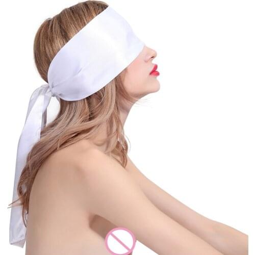 Sex Bondage Mask Fetish Silk Blinder BDSM Sexual Toys Flirting Self Bondage Equipment Blindfold Erotic Sex Toys for Women