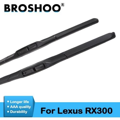 BROSHOO Auto Windscreen Wiper Blades Rubber For Lexus RX300 1999 2000 2001 2002 2003 2004 2005 2006 2007 2008 2009 2010 2011