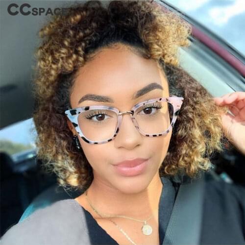 45834 TR90 Anti-Blue Light Glasses Frames Cat Eye Women Optical Fashion Computer