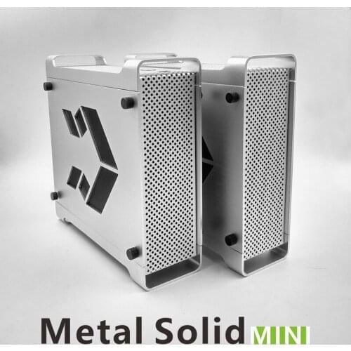 G5mini ultra-thin chassis, all aluminum itx Mini chassis, desktop HTPC living room computer g5mini ultra-thin chassis