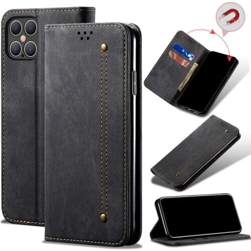 Ultra Thin Suede Leather Wallet Case for iPhone 11 12 Pro Max Mini XR XS 8 7 6s 6 Plus SE 2020 Card Slot Magnetic Flip Cover