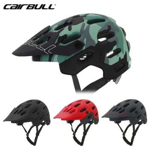 CAIRBULL SUPERCROSS MTB Road Cycling Helmet XC AM Breathable Bike Riding Helmet Head Adjustable Visor Helmet CB29