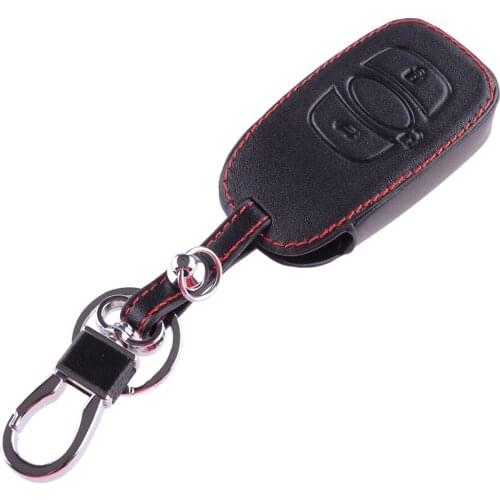 Car Remote Smart 3 Button Key Case Cover Fob Bag Black Fit for Subaru Forester Impreza Legacy Outback WRX