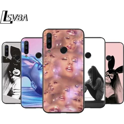 Black Soft TPU Cover Beauty Music Girl for Honor 9X 9 Lite 8S 8C 8X 8A 8 2019 2020 7A 7S 7C Pro Phone Case