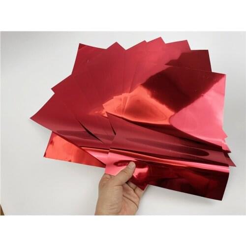 DIY A4 Size 50PCS Heat Transfer Foil Rose Gold Hot Stamping Toner Reactive By Laser Printer for Invitation Letters